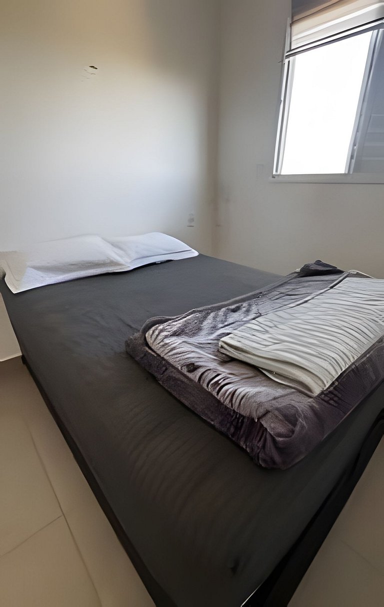 Apartamento completo com vaga, varanda e piscina