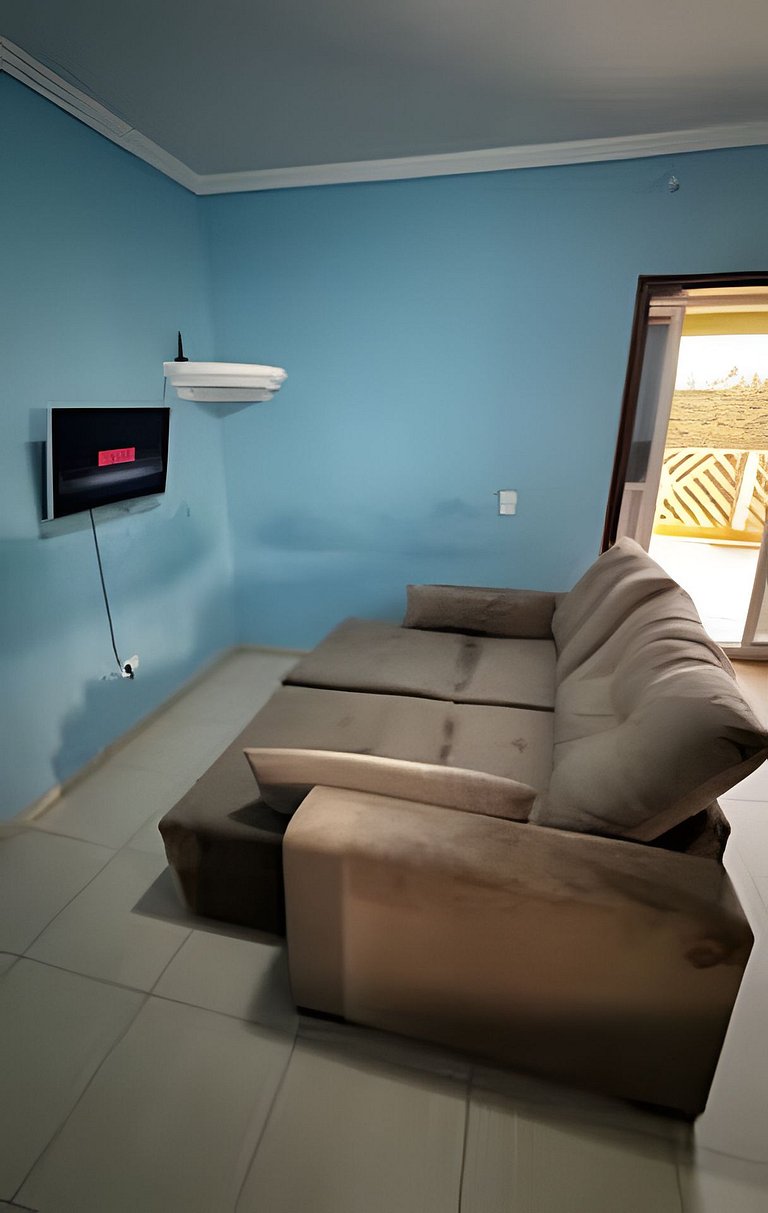 Suíte Espaçosa SmarTV, Cama Queen e Varanda