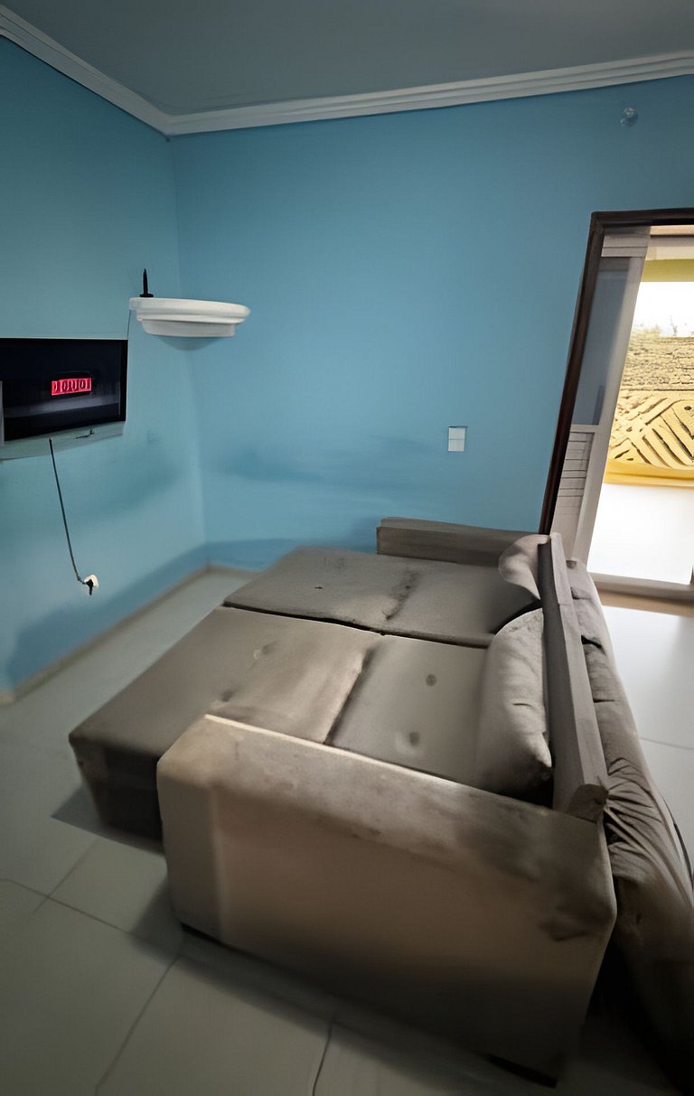 Suíte Espaçosa SmarTV, Cama Queen e Varanda