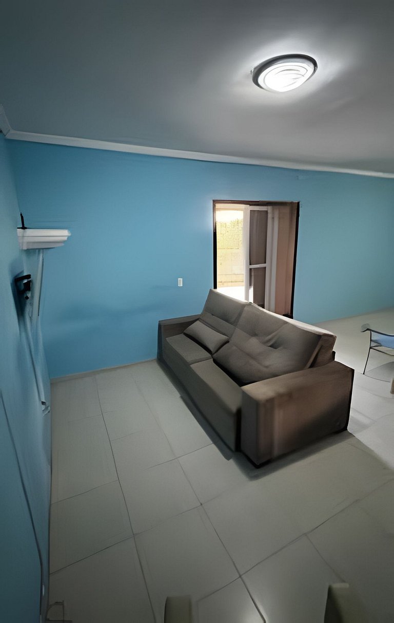 Suíte Espaçosa SmarTV, Cama Queen e Varanda