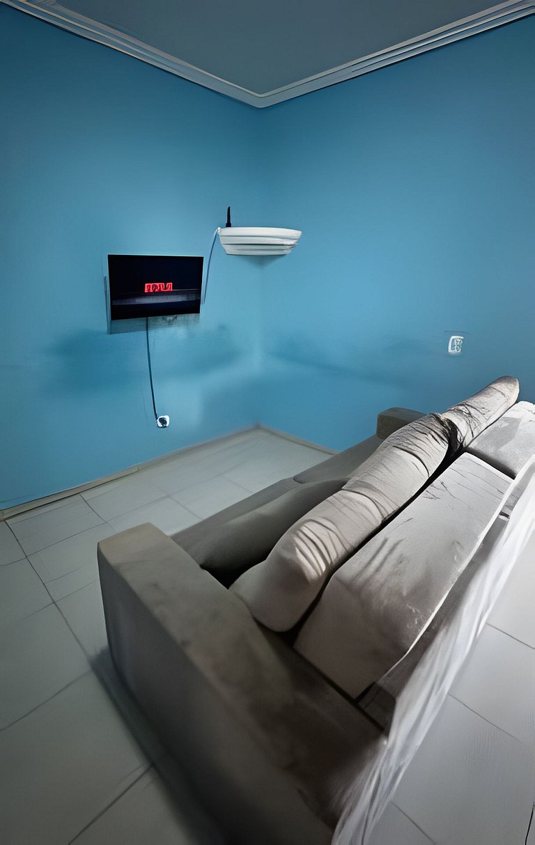 Loft amplo 97m2 com terraço e TVSmart