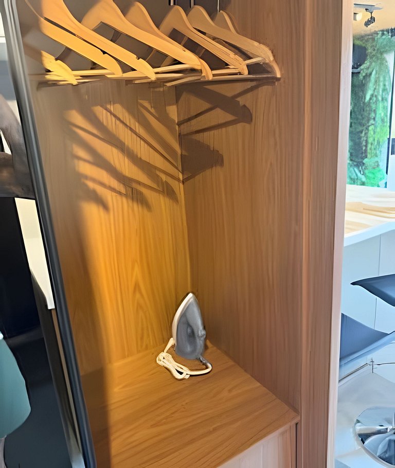 Apto moderno Decorado com Varanda