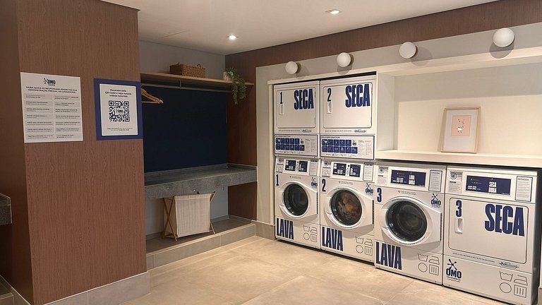 Apto moderno Decorado com Varanda