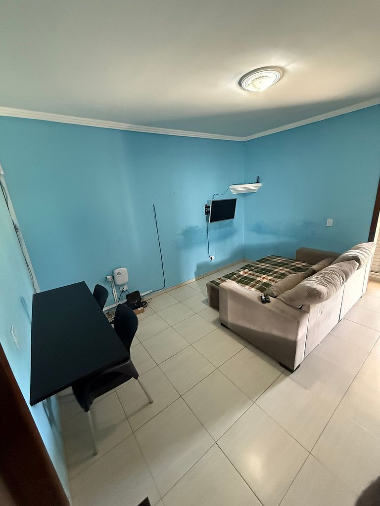 Loft amplo 97m2 com terraço e TVSmart