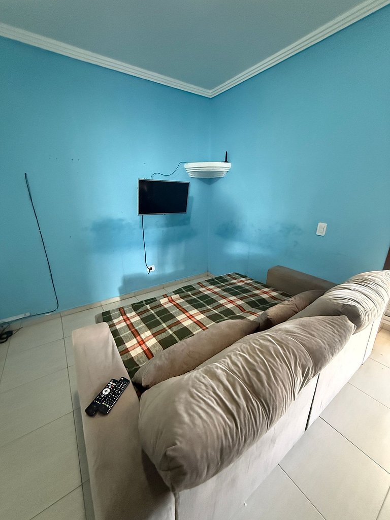Loft amplo 97m2 com terraço e TVSmart